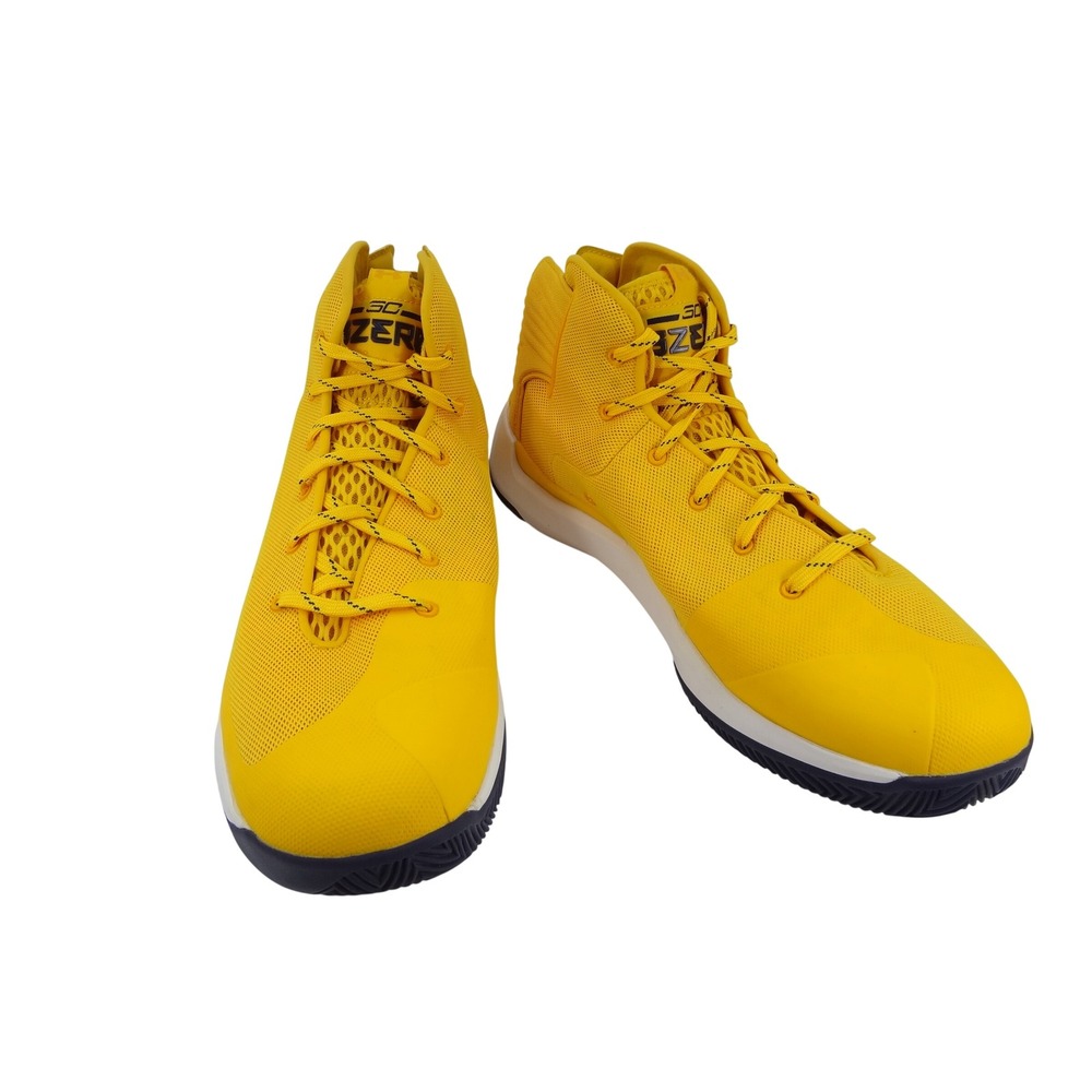 Under Armour SC 3Zero Mens 13 Basketball Shoes Yellow Stephen Curry Flow 8